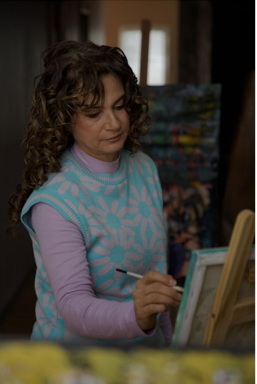 Portrait of Najla Shawkat Fitouri